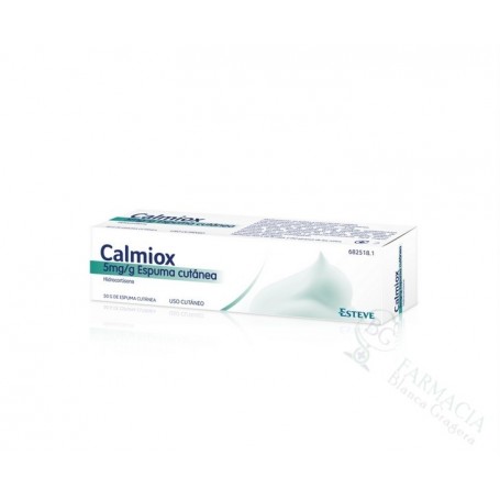 CALMIOX 5 MG/G ESPUMA CUTANEA, 1 ENVASE A PRESIÓN DE 50 G