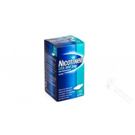 NICOTINELL COOL MINT 2 MG CHICLE MEDICAMENTOSO, 96 CHICLES